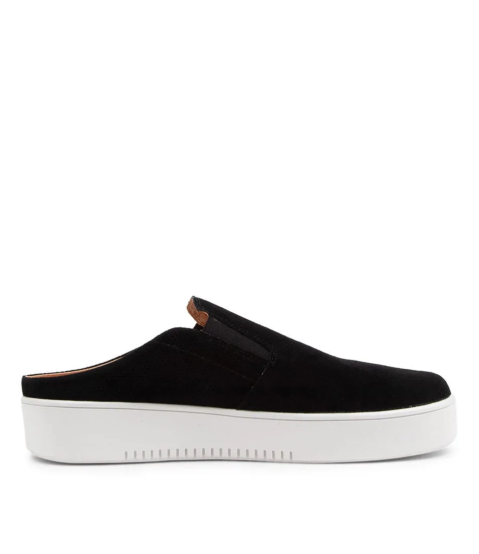 MOLLINI Leona Black Suede Sneakers