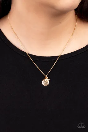 Mother Crafted Golden Necklace