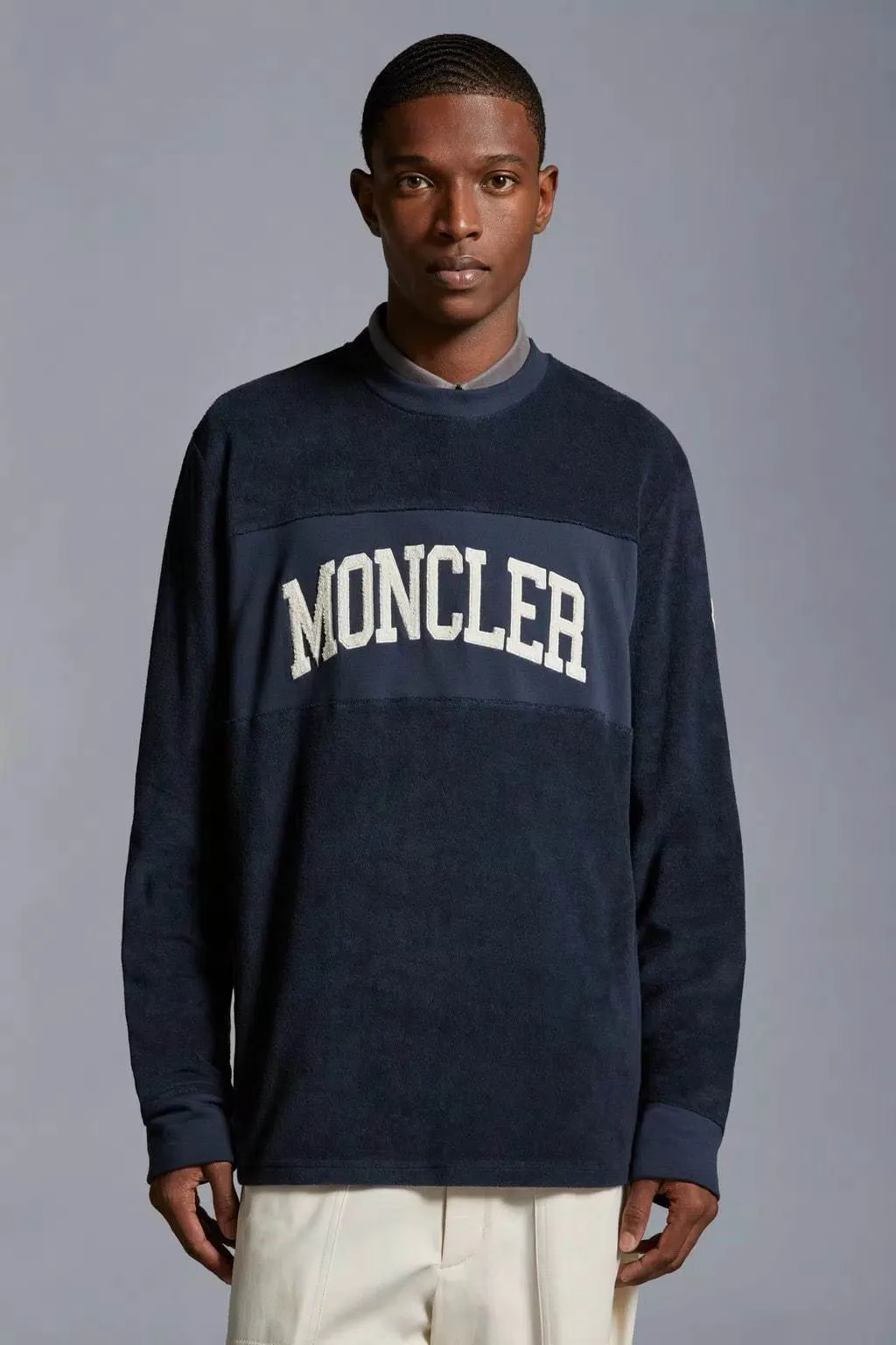 Embroidered Logo Sweatshirt by MONCLER