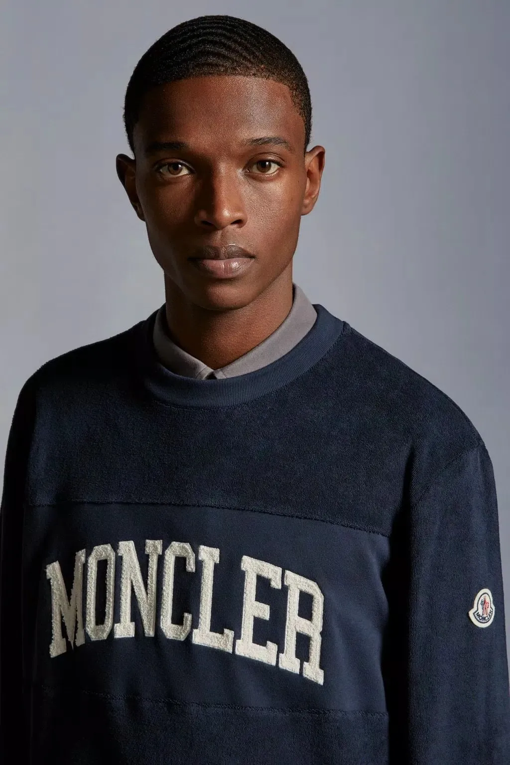 Embroidered Logo Sweatshirt by MONCLER