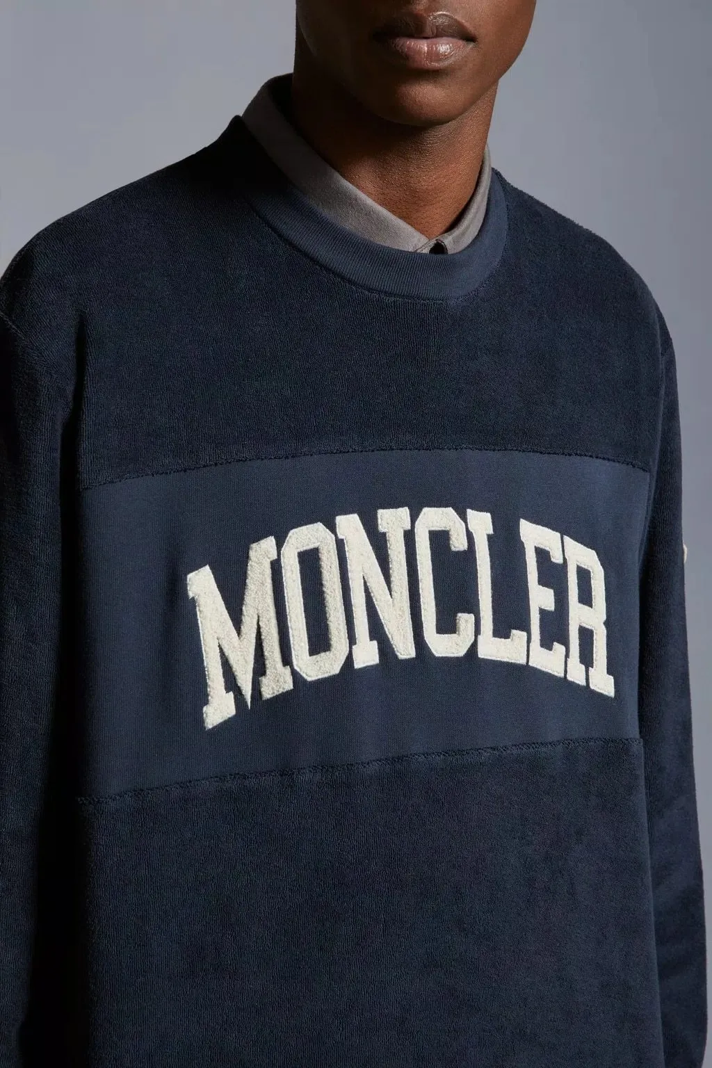 Embroidered Logo Sweatshirt by MONCLER