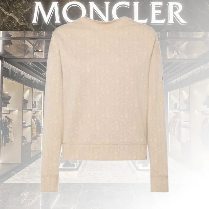 Monogram Jacquard Sweatshirt by MONCLER