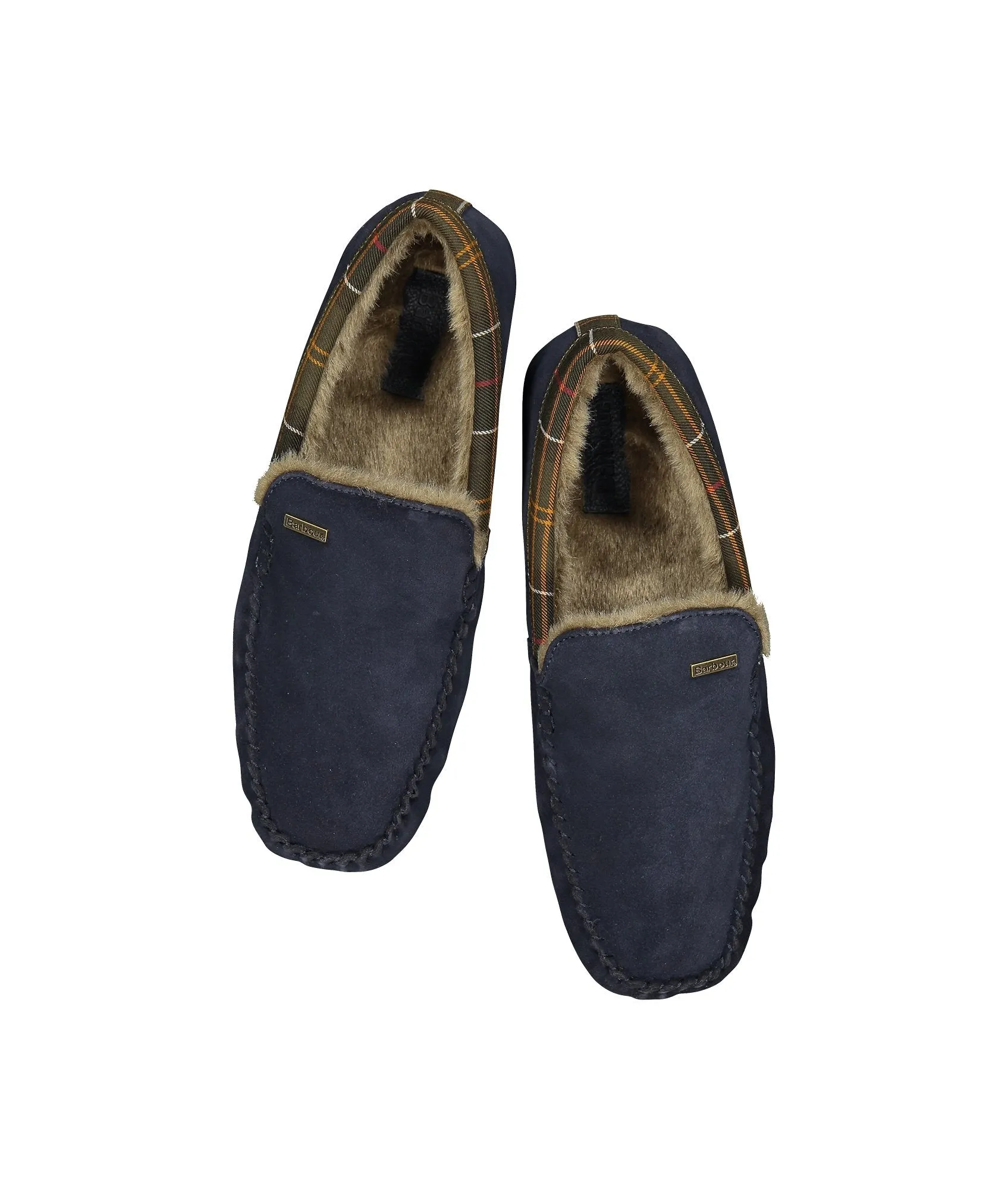 Navy Monty Slippers