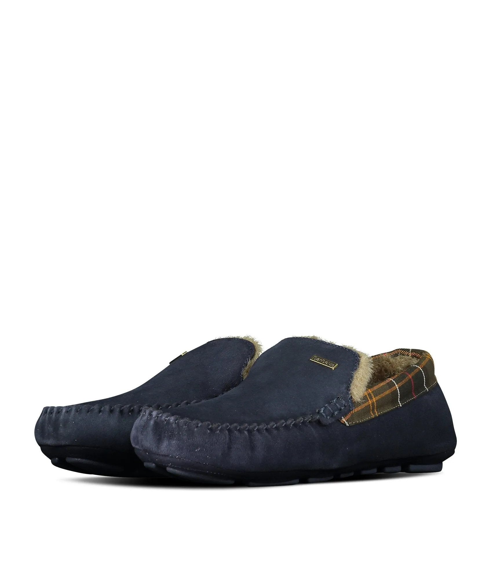 Navy Monty Slippers