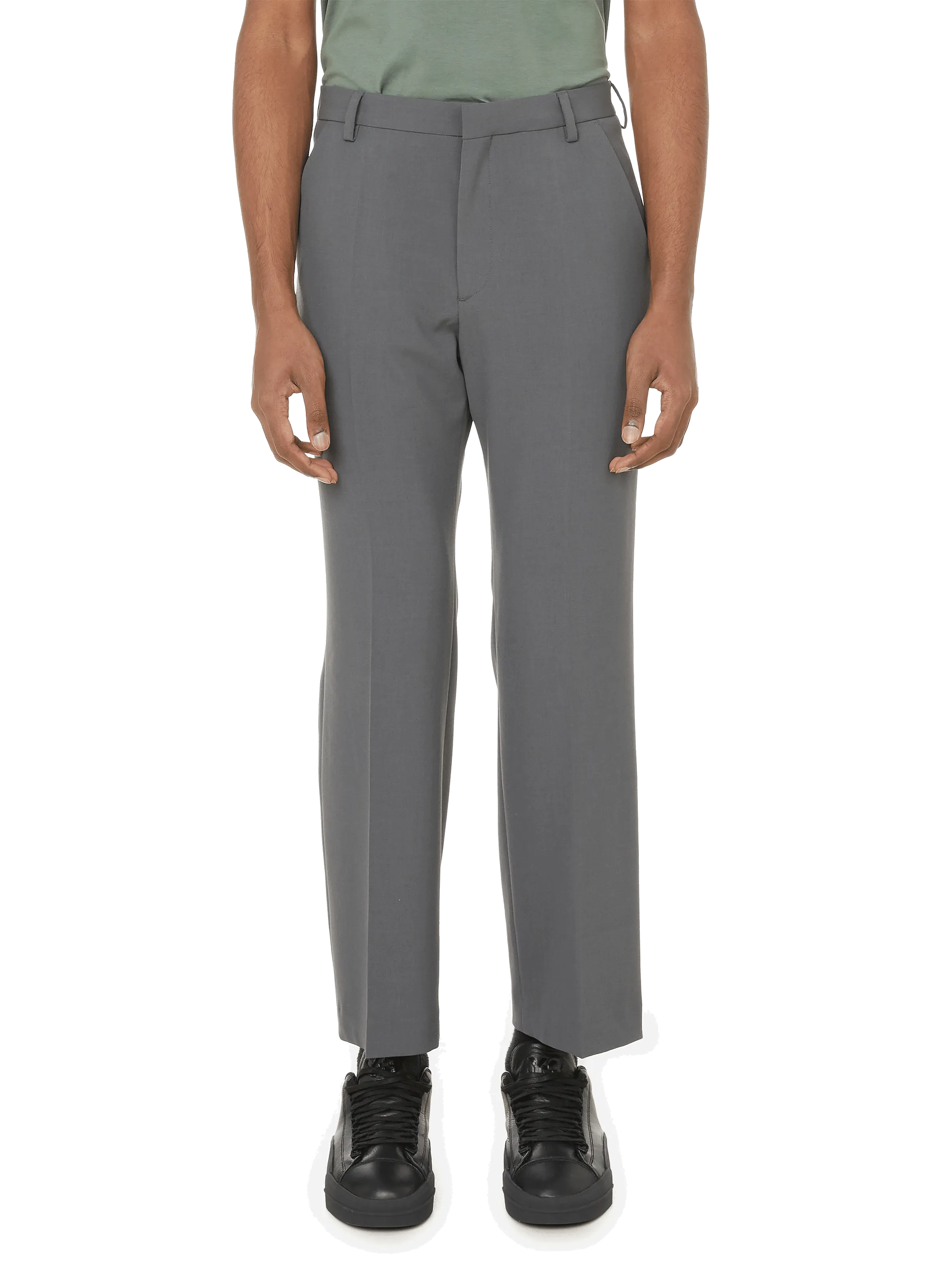 NANUSHKA Adden eco-friendly grey trousers