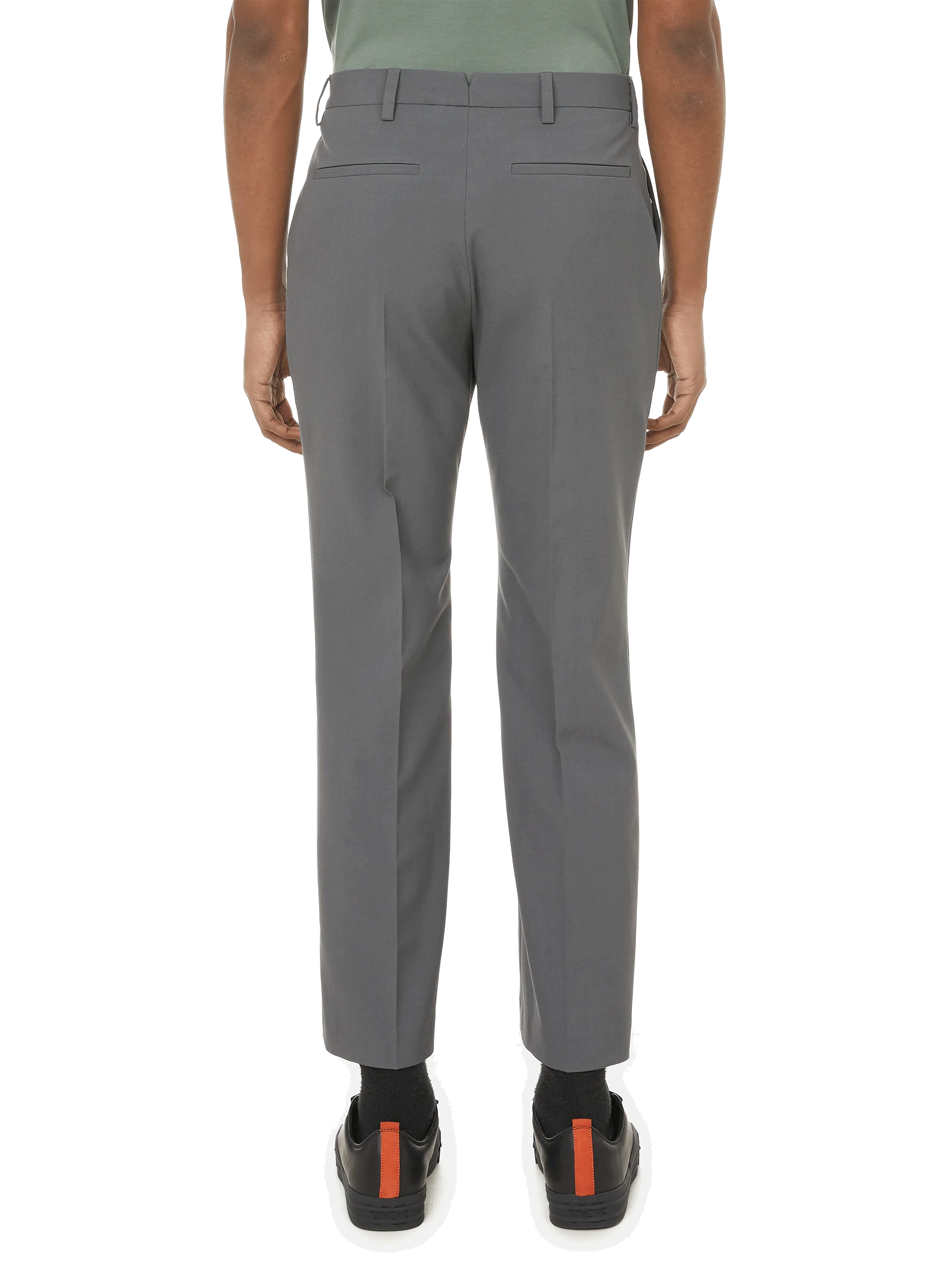 NANUSHKA Adden eco-friendly grey trousers