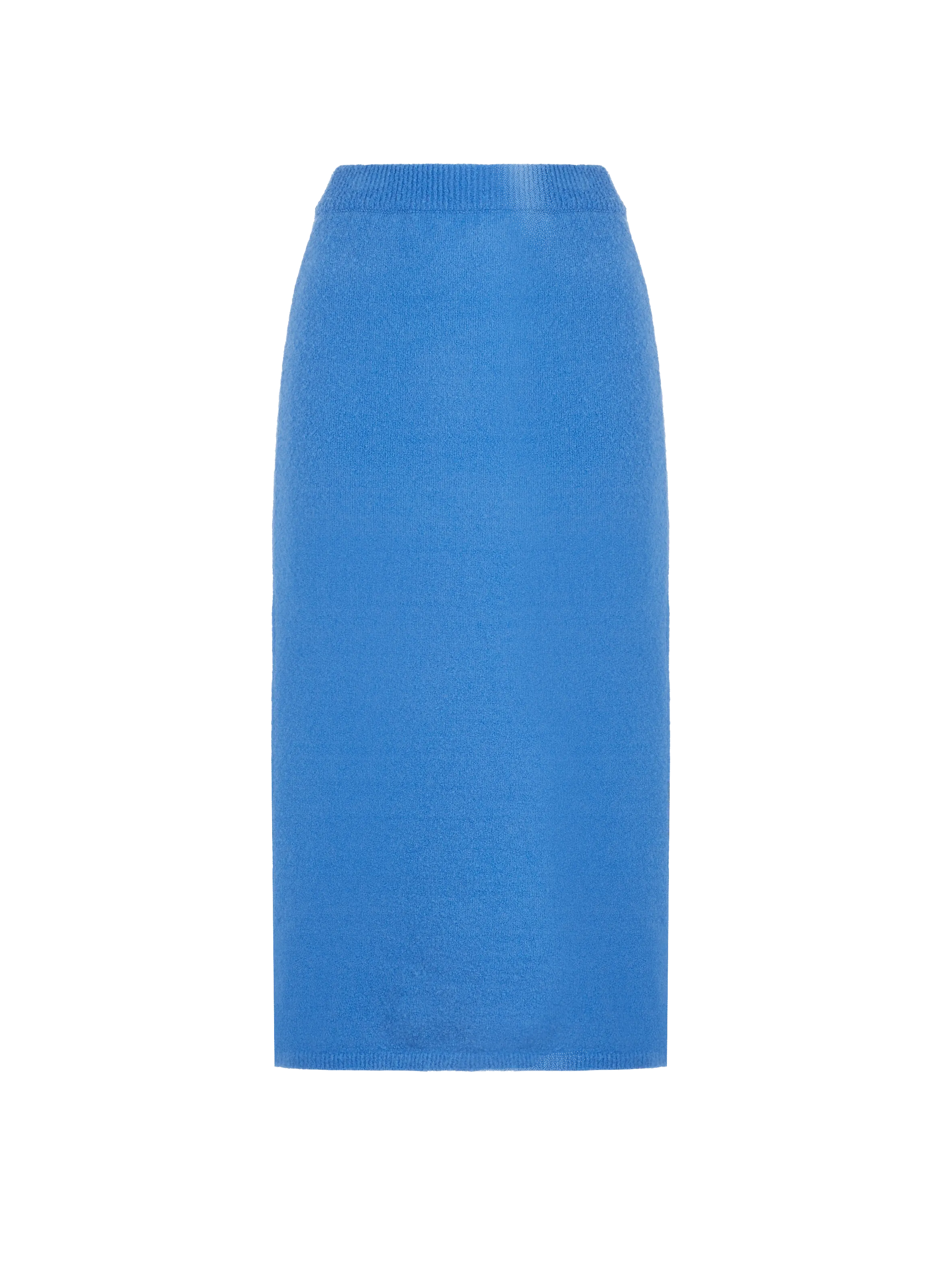 NANUSHKA wool blue pencil skirt