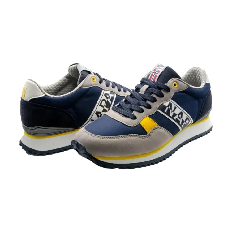 Napapijri men's sneakers navy gray