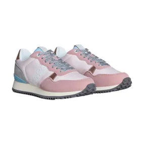 Napapijri Pink Lace-Up Women's Sneakers S4ASTRA01