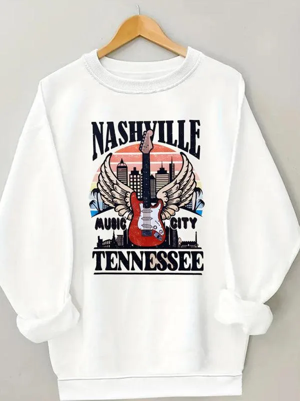 Nashville Women's Sweatshirt Print