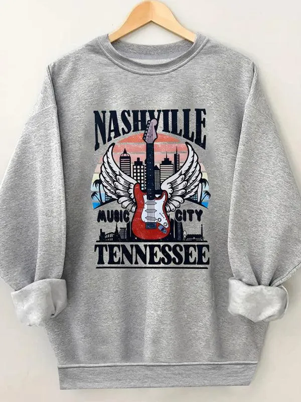 Nashville Women's Sweatshirt Print