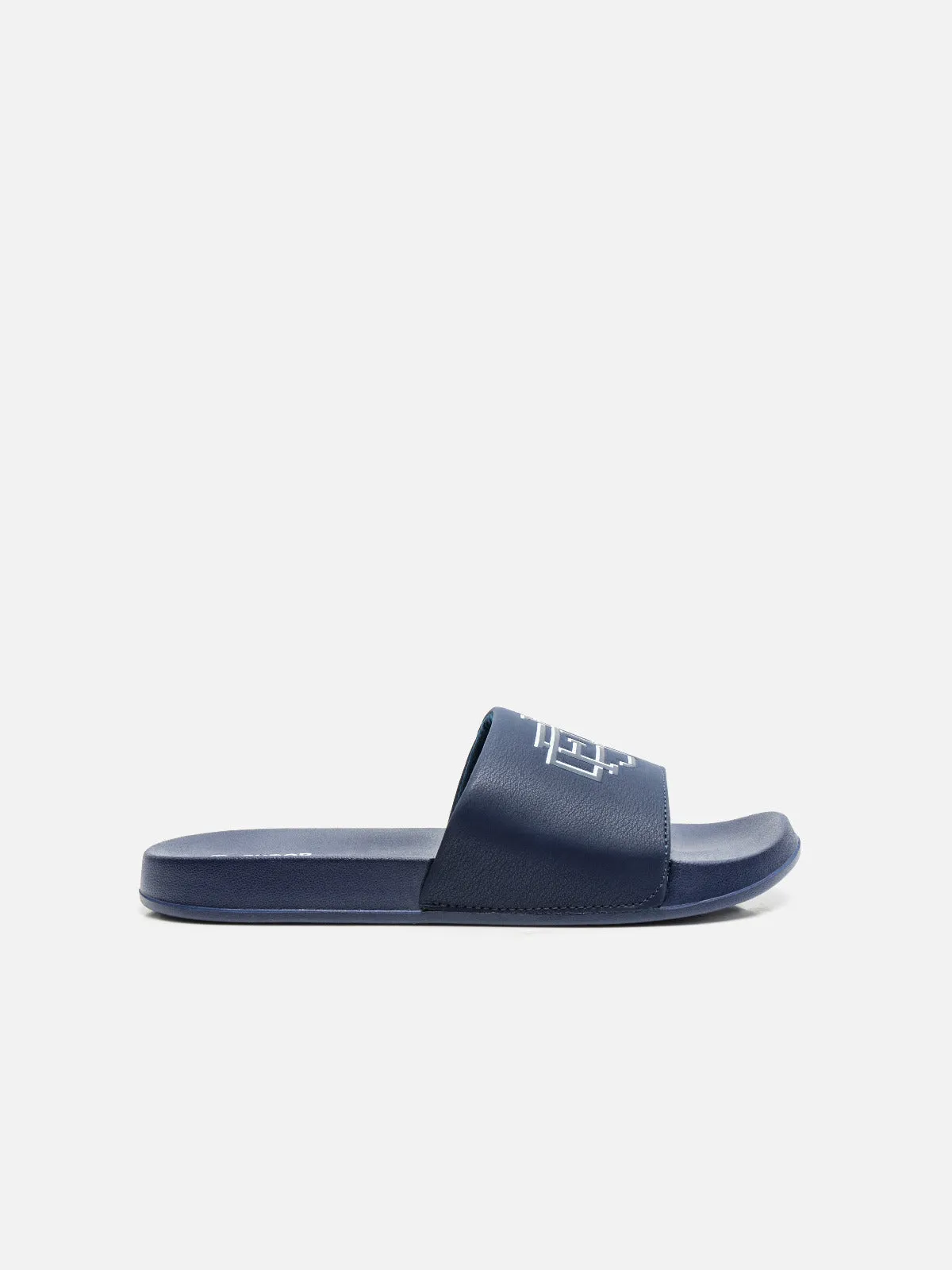 Navy Blue Slides - FAMSD24-004