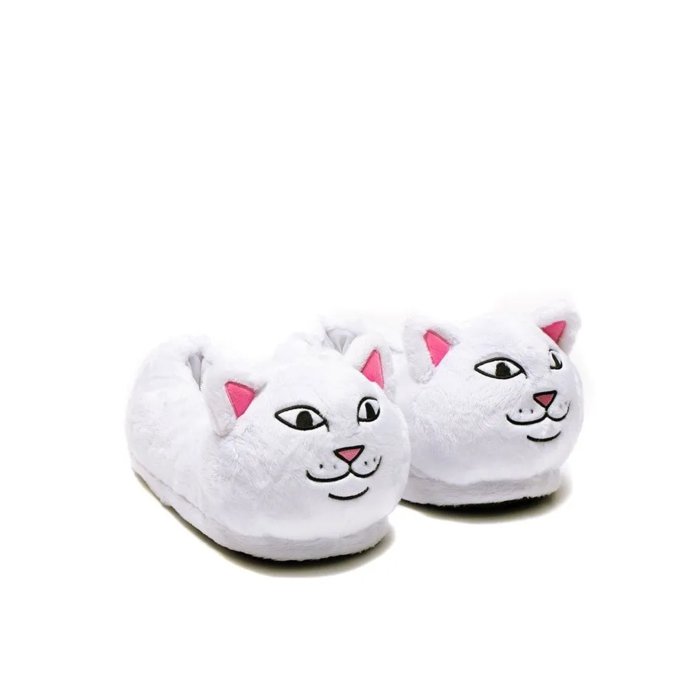 White Nermal Slippers