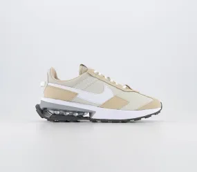 Nike Air Max Pre Day Light Bone White Sanddrift Iron Grey Size 3 UK