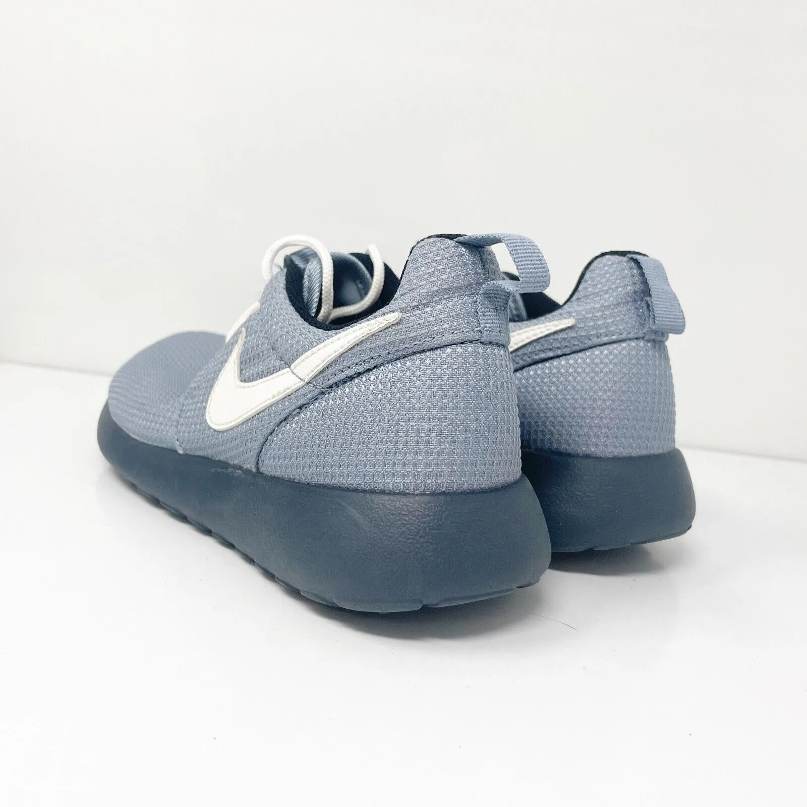 Nike Boys Rosherun 599728-015 Gray Running Shoes Sneakers Size 5Y