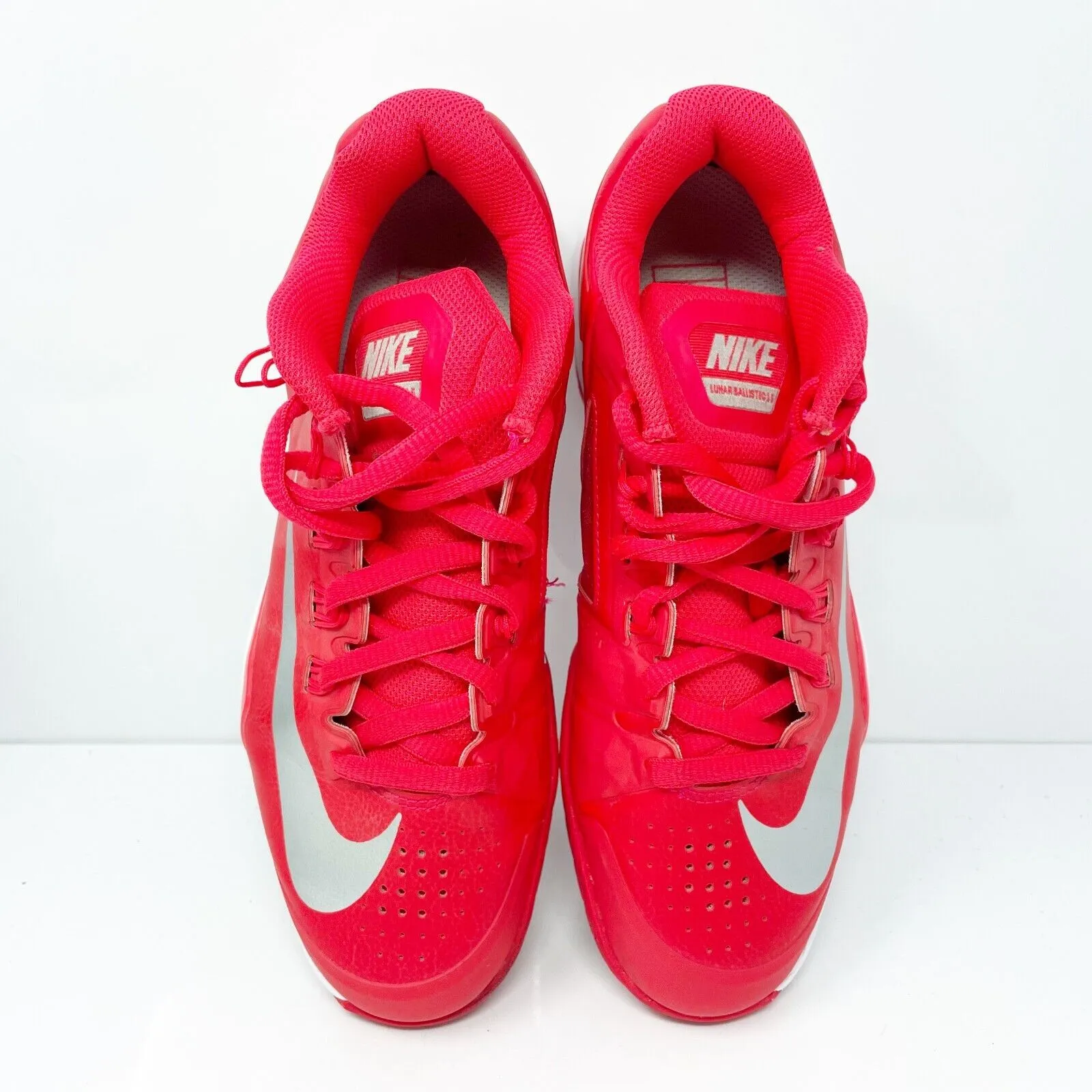 Nike Mens Lunar Ballistec 1.5 705285-602 Red Running Shoes Sneakers Size 6