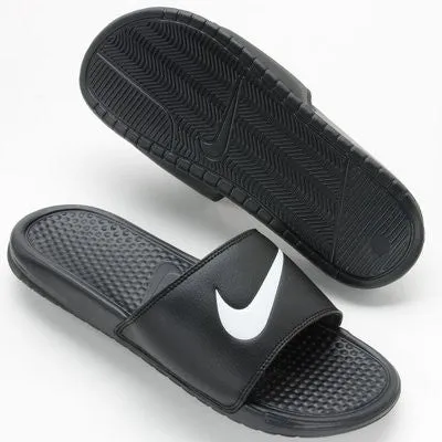 Black Nike Sliders