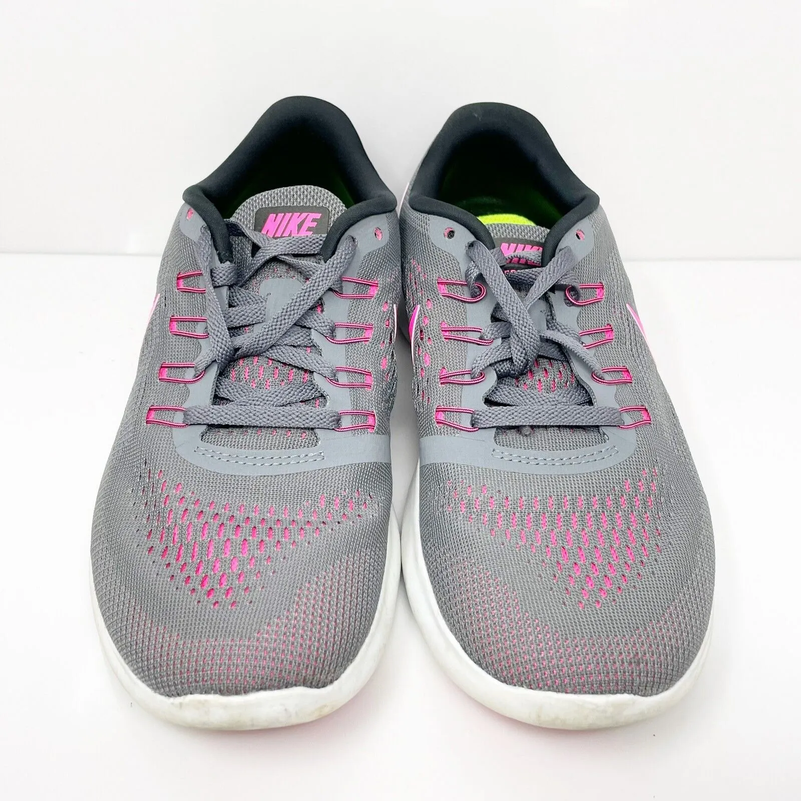 Nike Womens Free RN 831509-006 Gray Running Shoes Sneakers Size 8