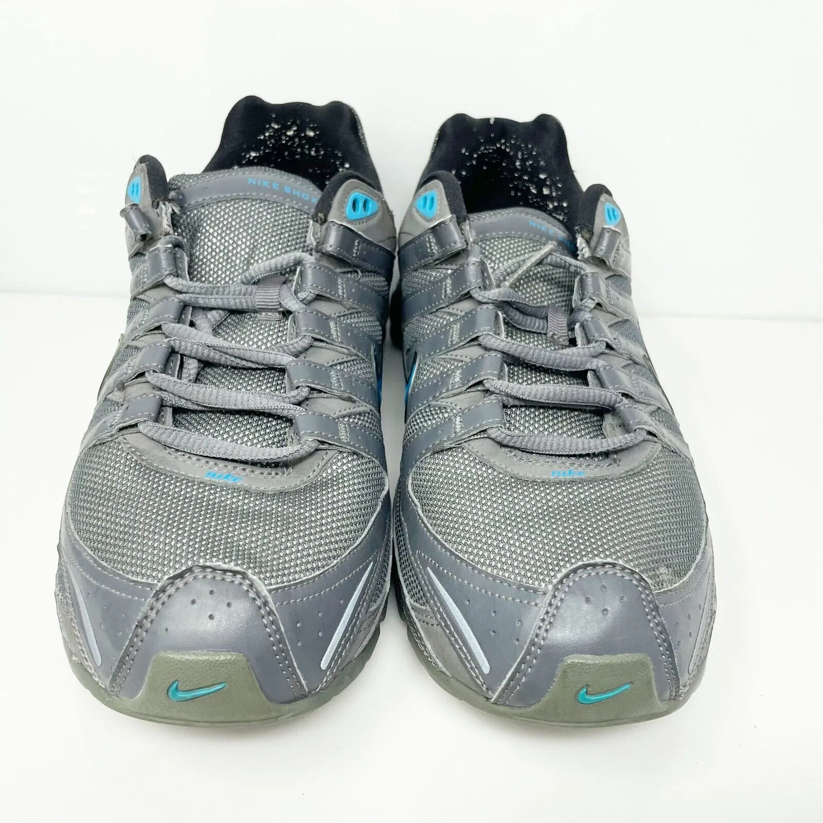 Nike Womens Shox Cypher Run 392868-040 Gray Casual Shoes Sneakers Size 9