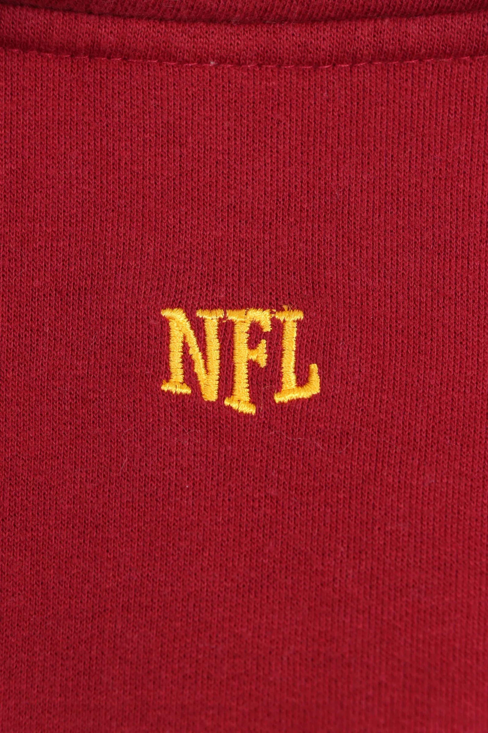 Washington Redskins XL Embroidered Logo 1/4 Zip Sweatshirt