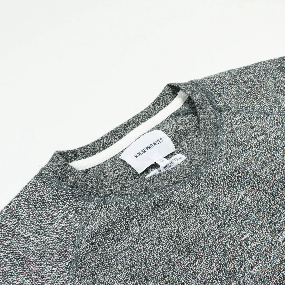 Norse Projects - Ketel Mouliné Sweatshirt - Charcoal