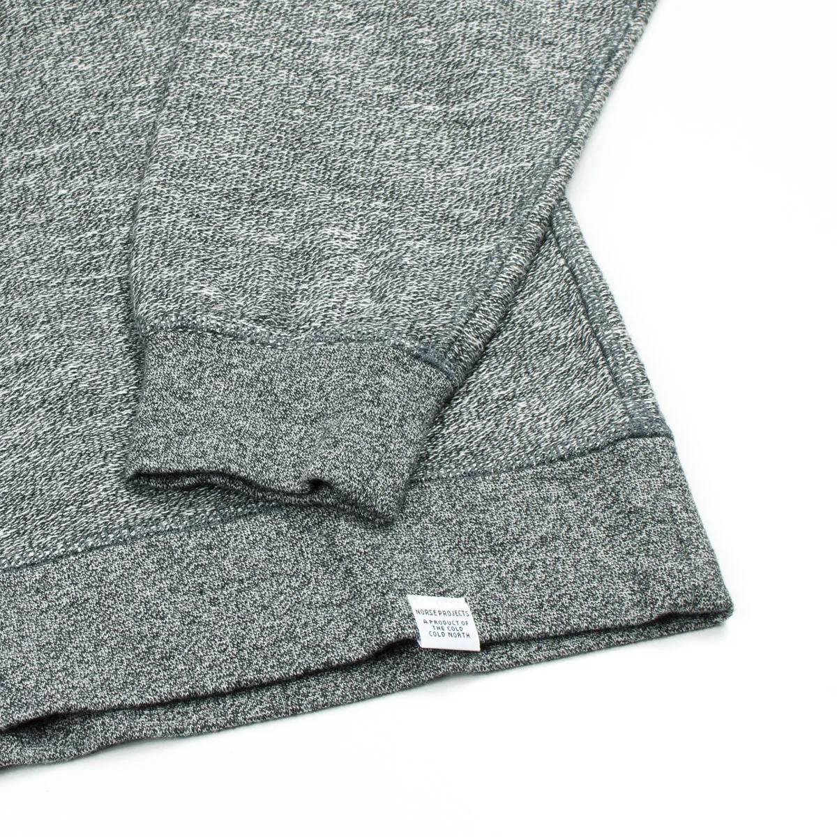 Norse Projects - Ketel Mouliné Sweatshirt - Charcoal