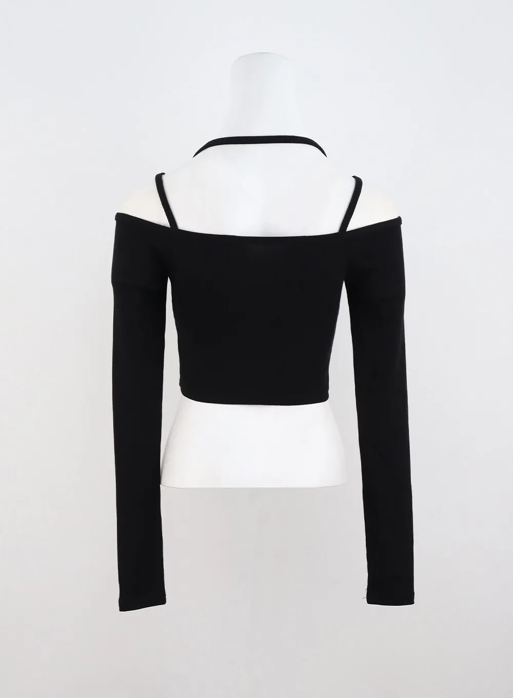 Off-Shoulder Long Sleeve T-shirt CN321 - Women's Fashion Top