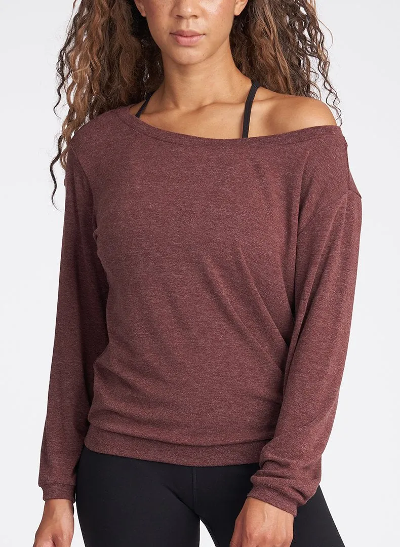 Off-the-Shoulder Long Sleeve