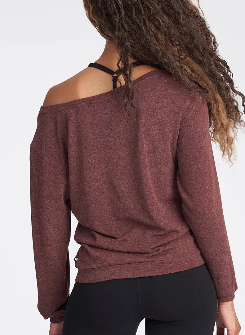 Off-the-Shoulder Long Sleeve