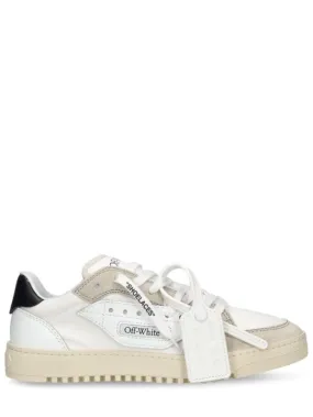 Off-White   5.0 leather sneakers 