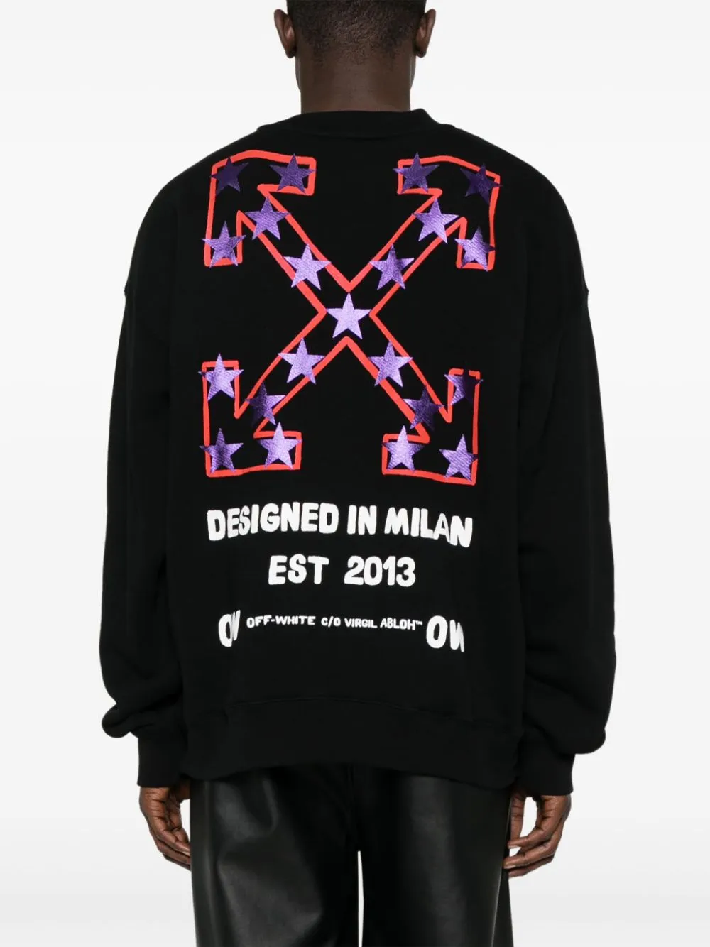 Off White Star Arrow Sweatshirt