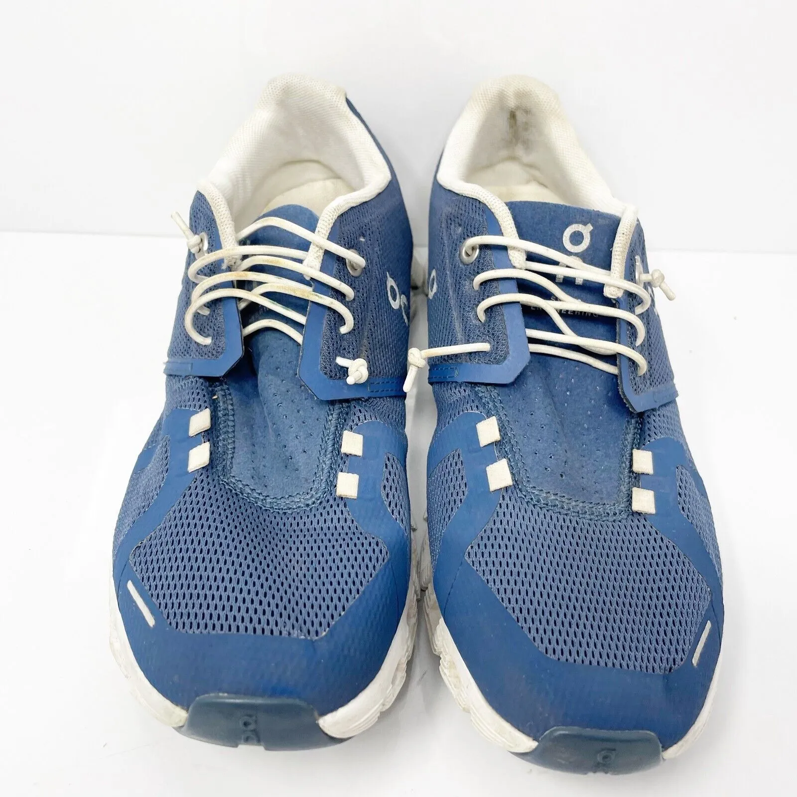 On Womens Cloud 5 Blue Running Shoes Sneakers Size 8