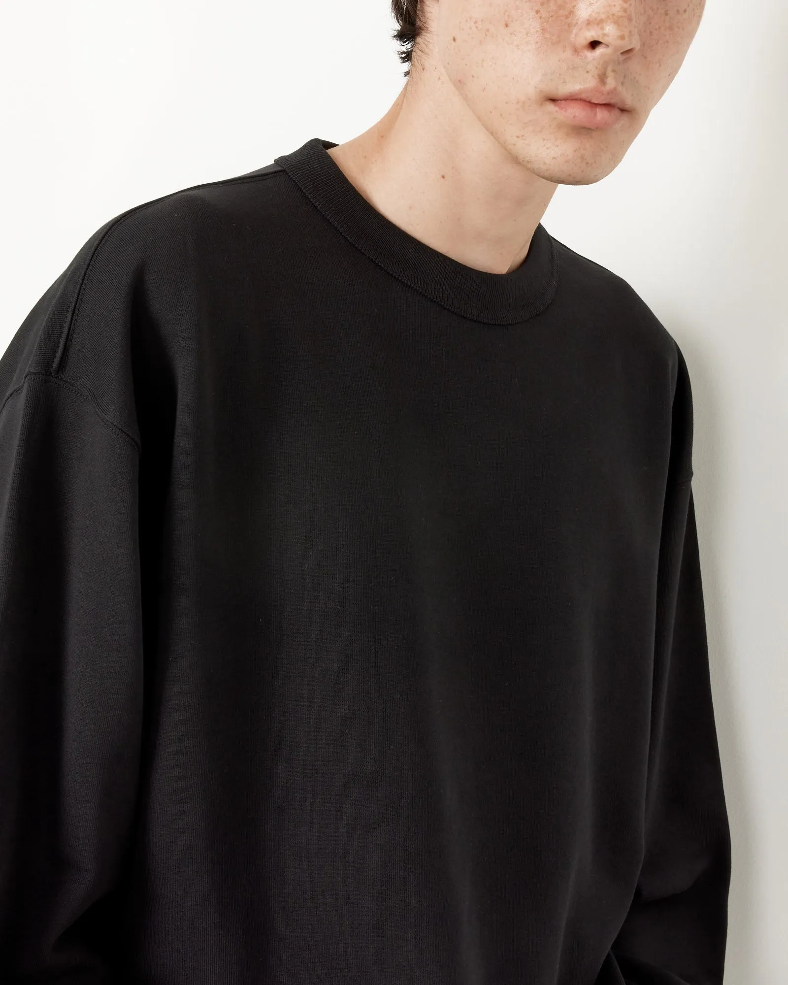 Black Oversized Sweatshirt