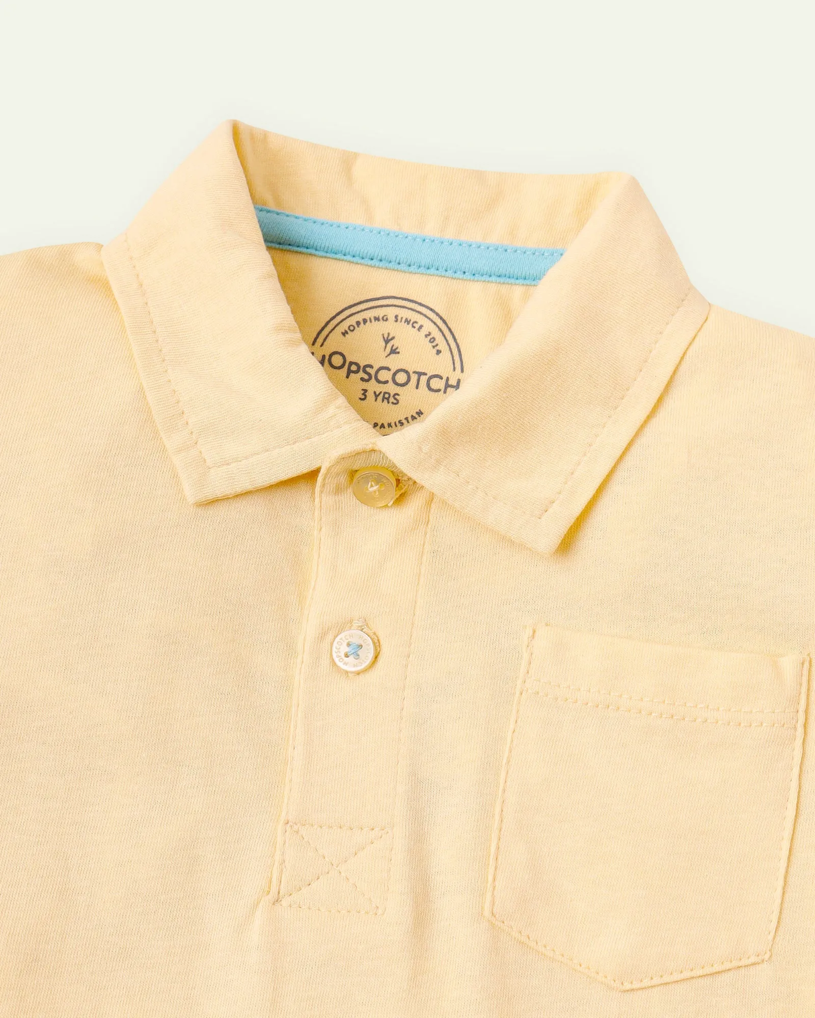 Pale Yellow Polo