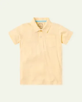 Pale Yellow Polo