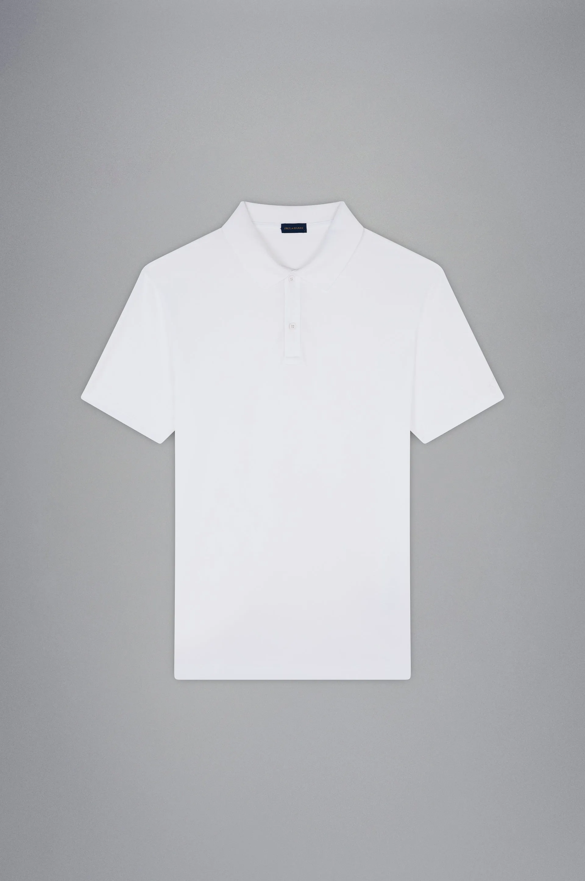 Paul & Shark White Cotton Piqué Polo