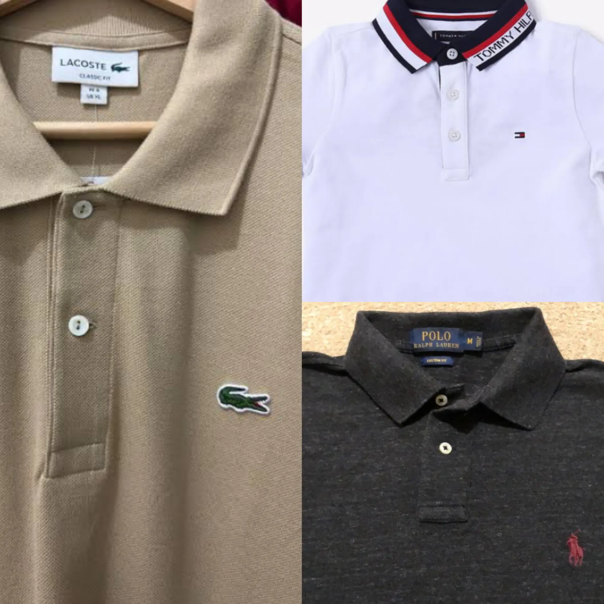 Polo / Tommy And Lacoste Collar T-Shirts