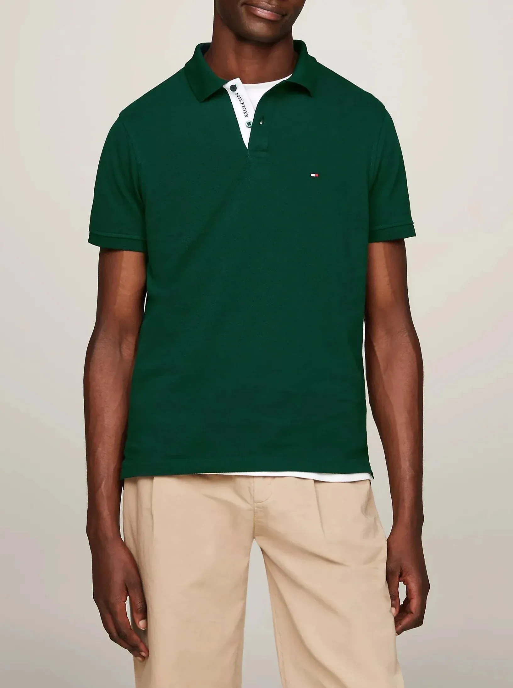 Polo cotone piqué stretch - Tommy Hilfiger