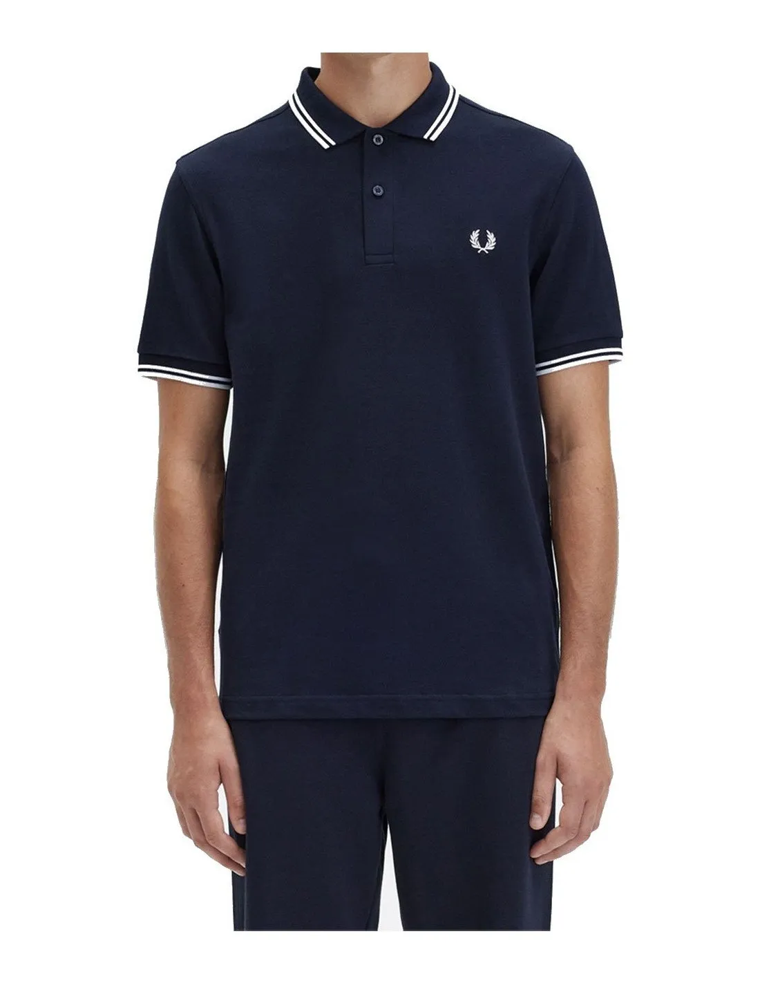 Fred Perry Men's M3600 Blue Polo