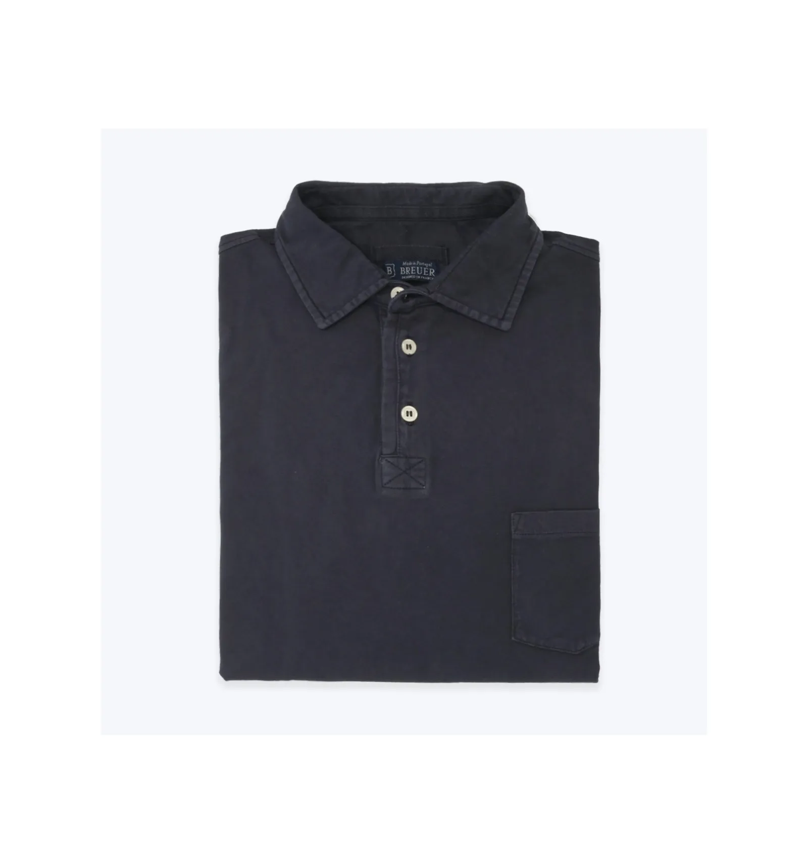 Breuer Long Sleeve Jersey Polo