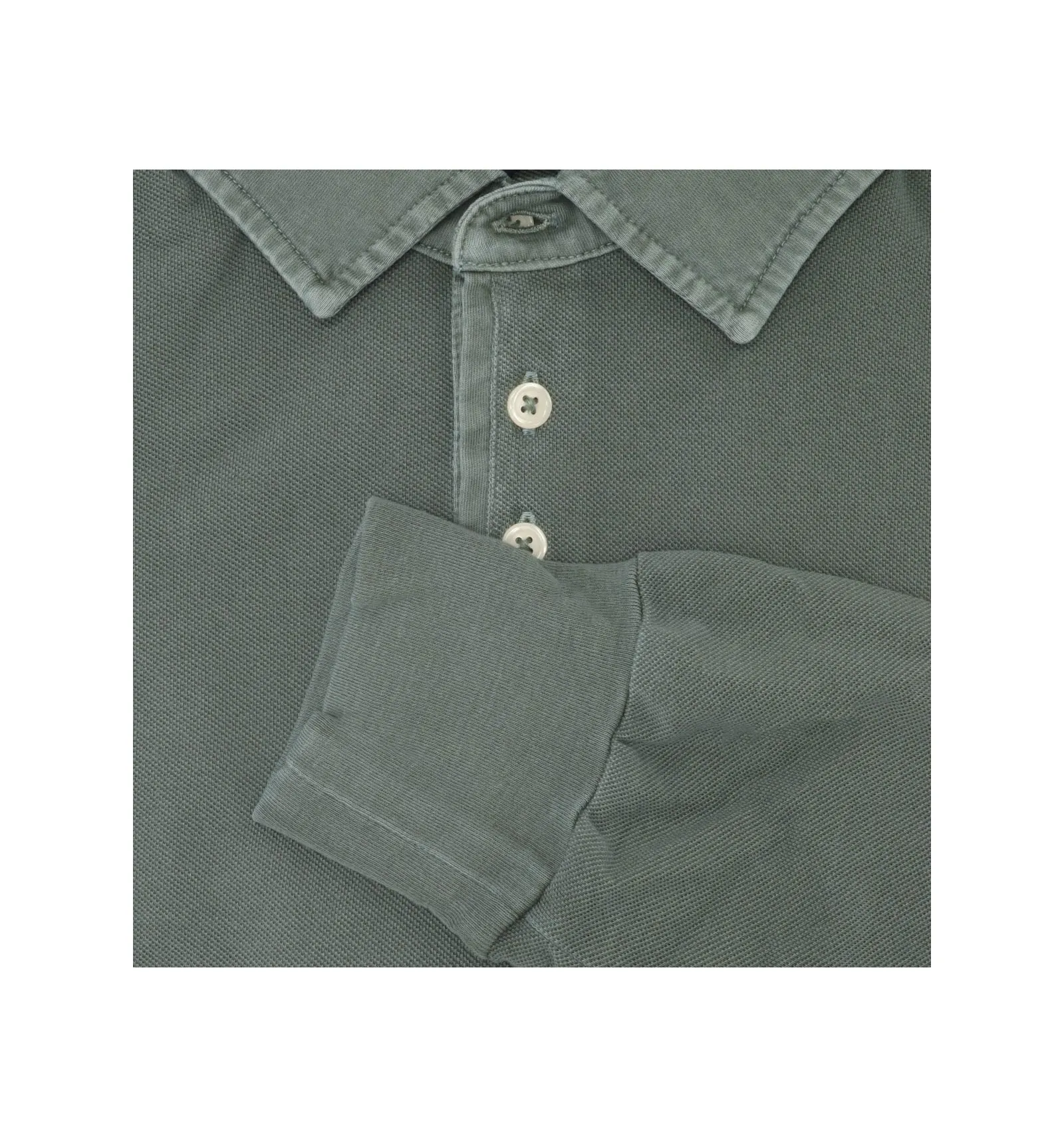 Breuer Long Sleeve Piqué Polo