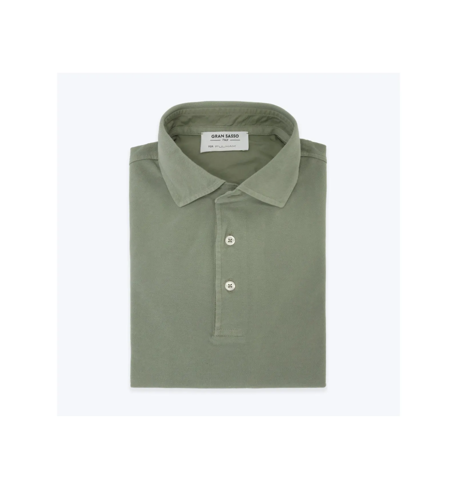 Gran Sasso Long Sleeve Piqué Polo