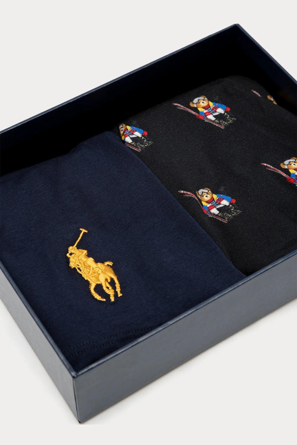 Polo Ralph Lauren 2'li Paket Polo Bear Stre Pamuklu Boxer