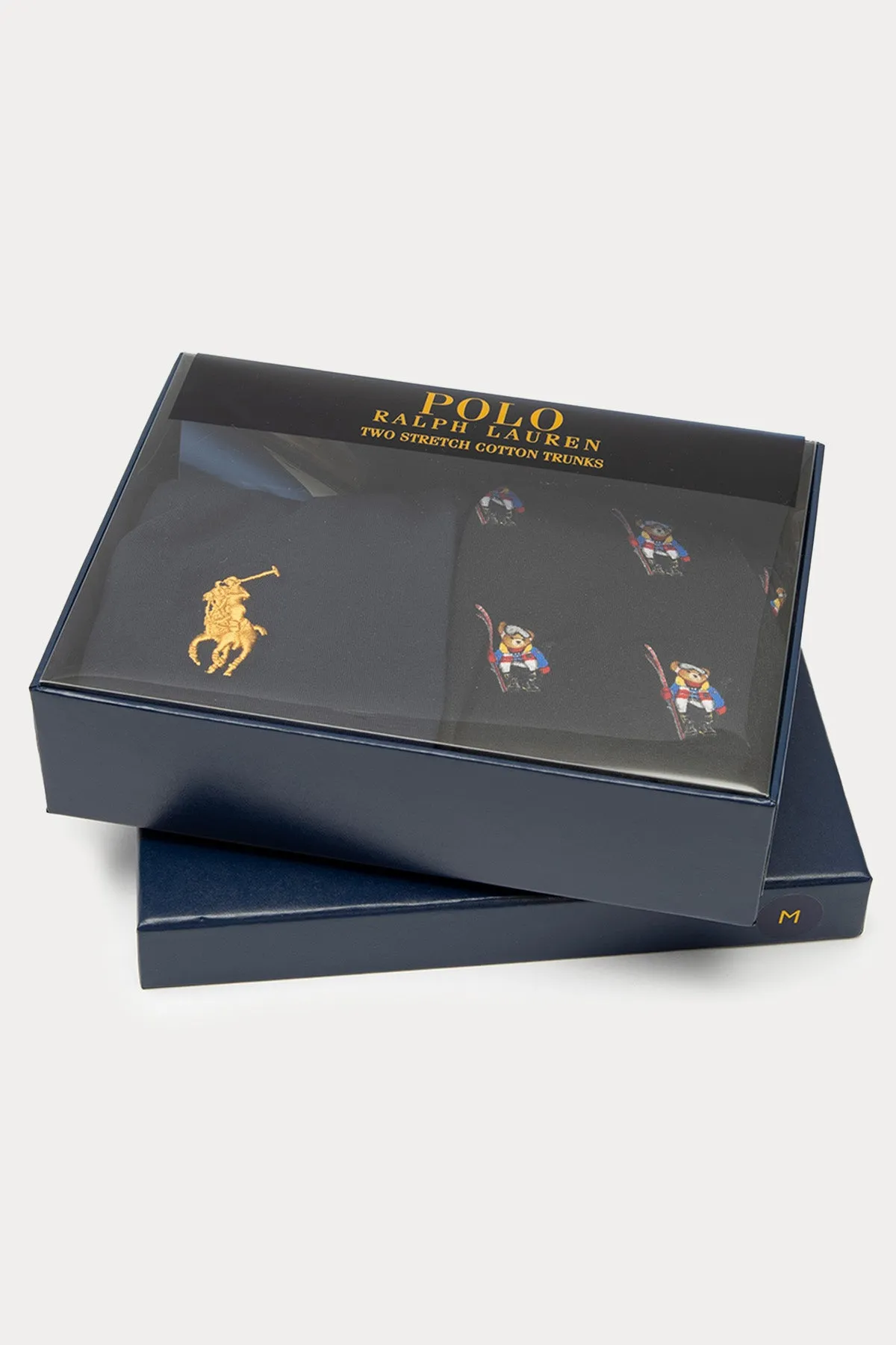 Polo Ralph Lauren 2'li Paket Polo Bear Stre Pamuklu Boxer