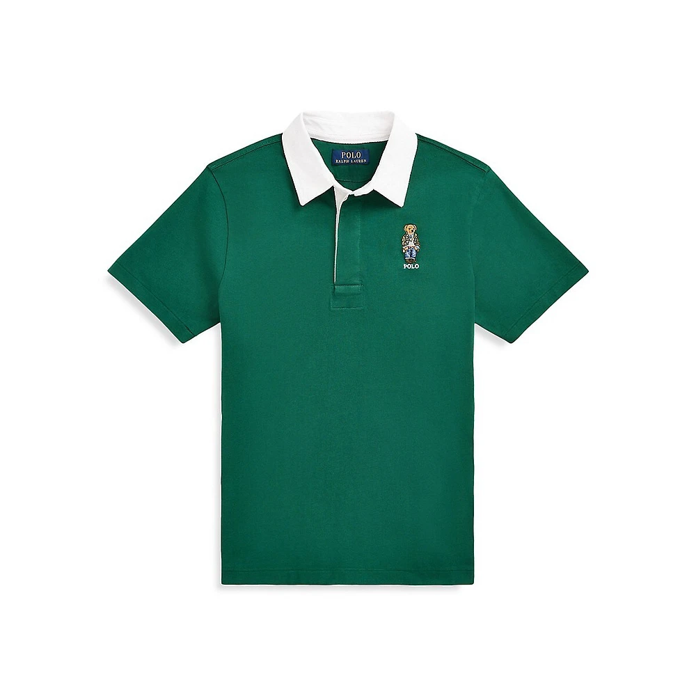 Polo Ralph Lauren Boy's Polo Bear Rugby Shirt