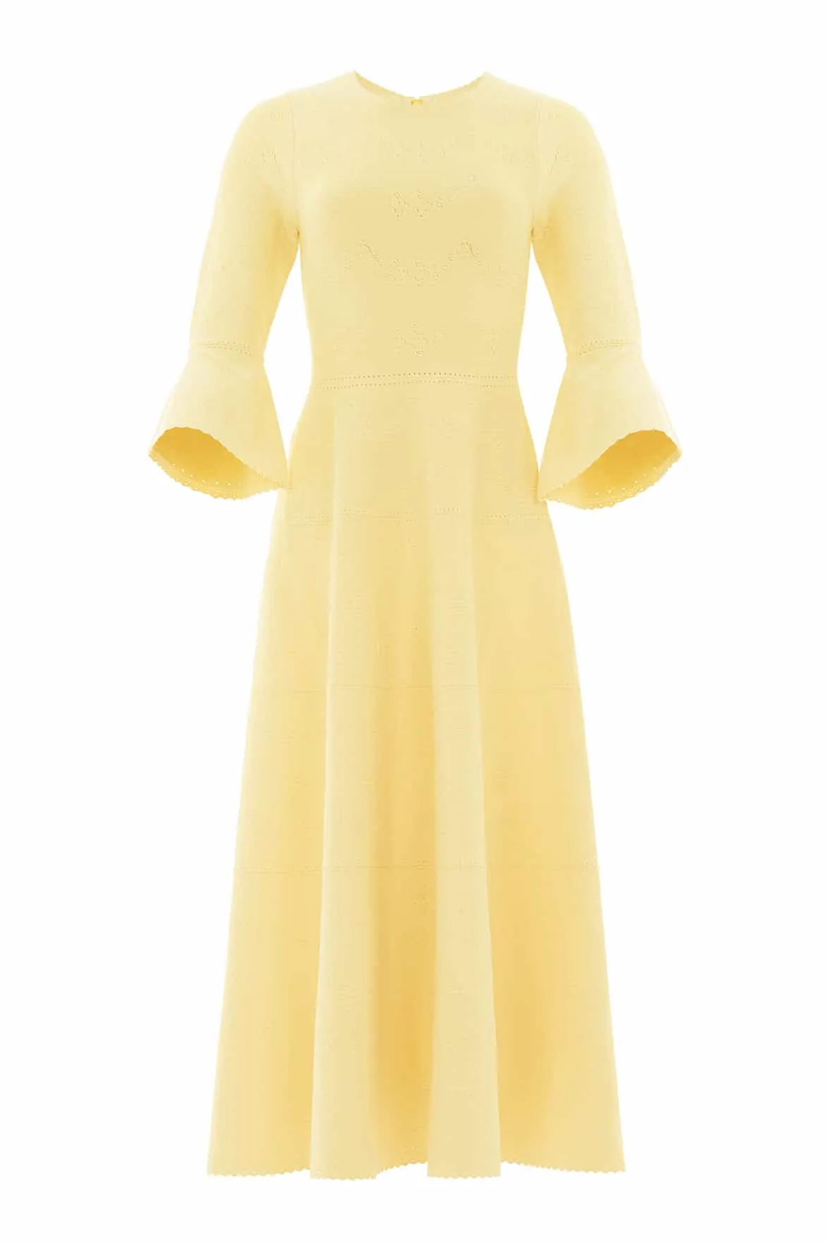 --Pretty Pointelle Knit Gown-