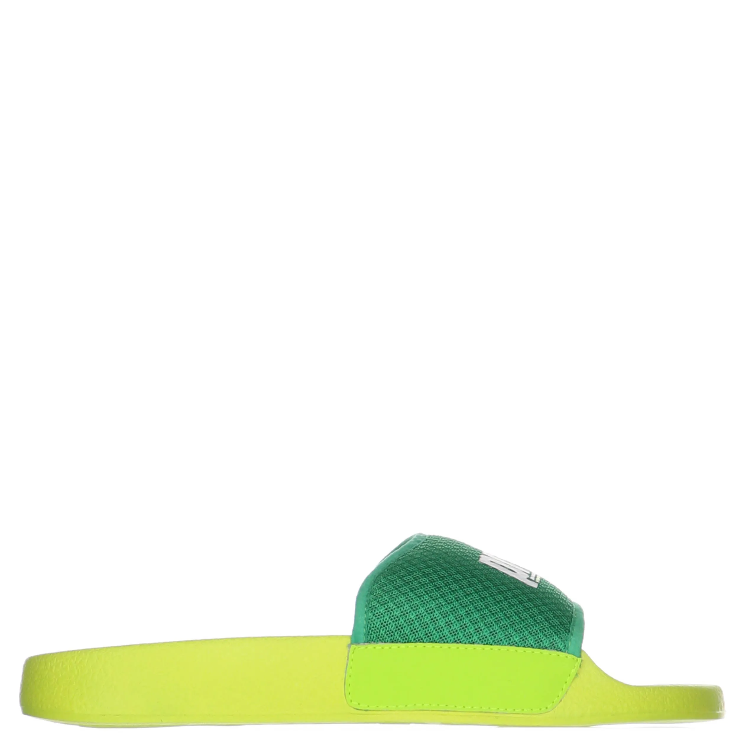 Prince Green/Neon Lime Prism Slides