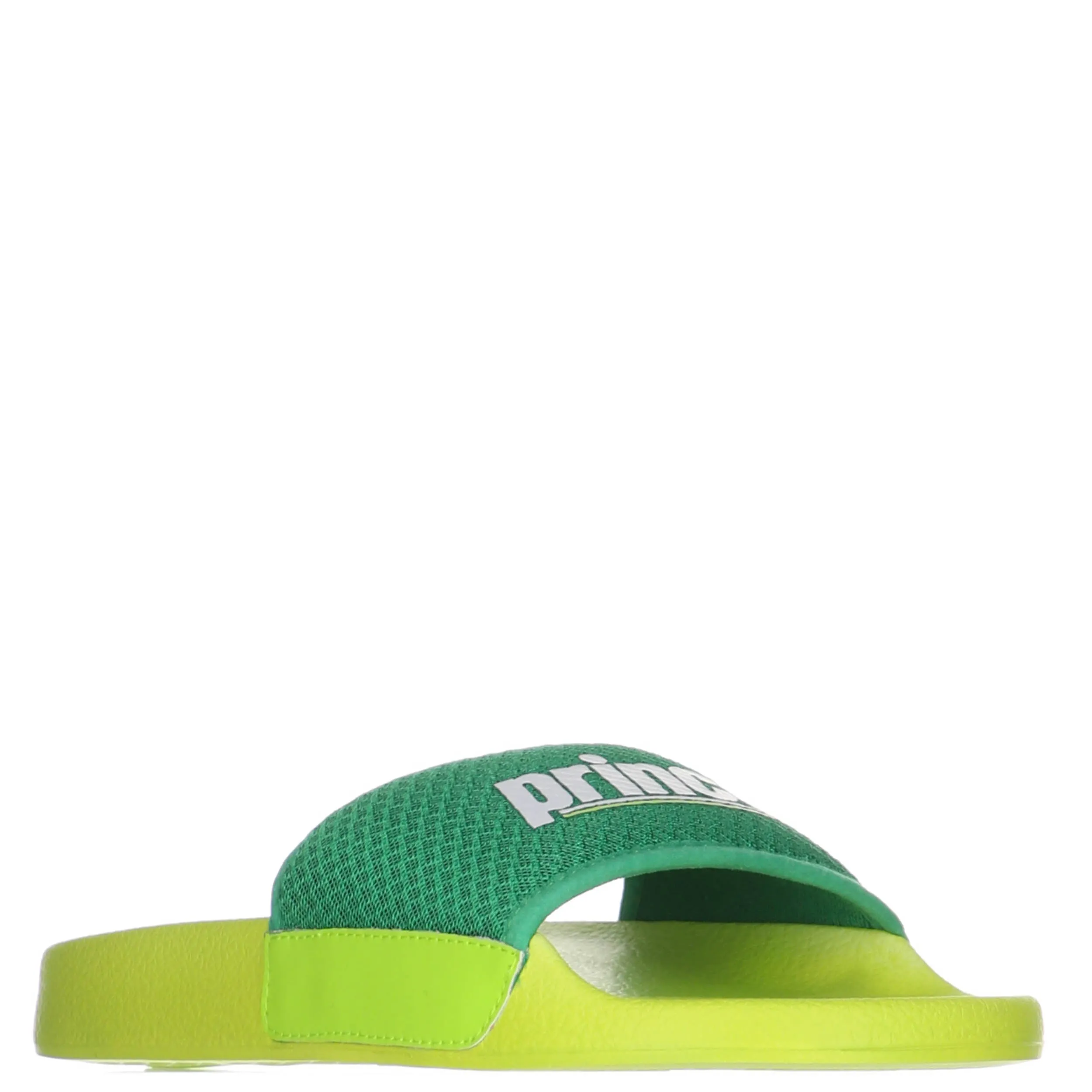 Prince Green/Neon Lime Prism Slides