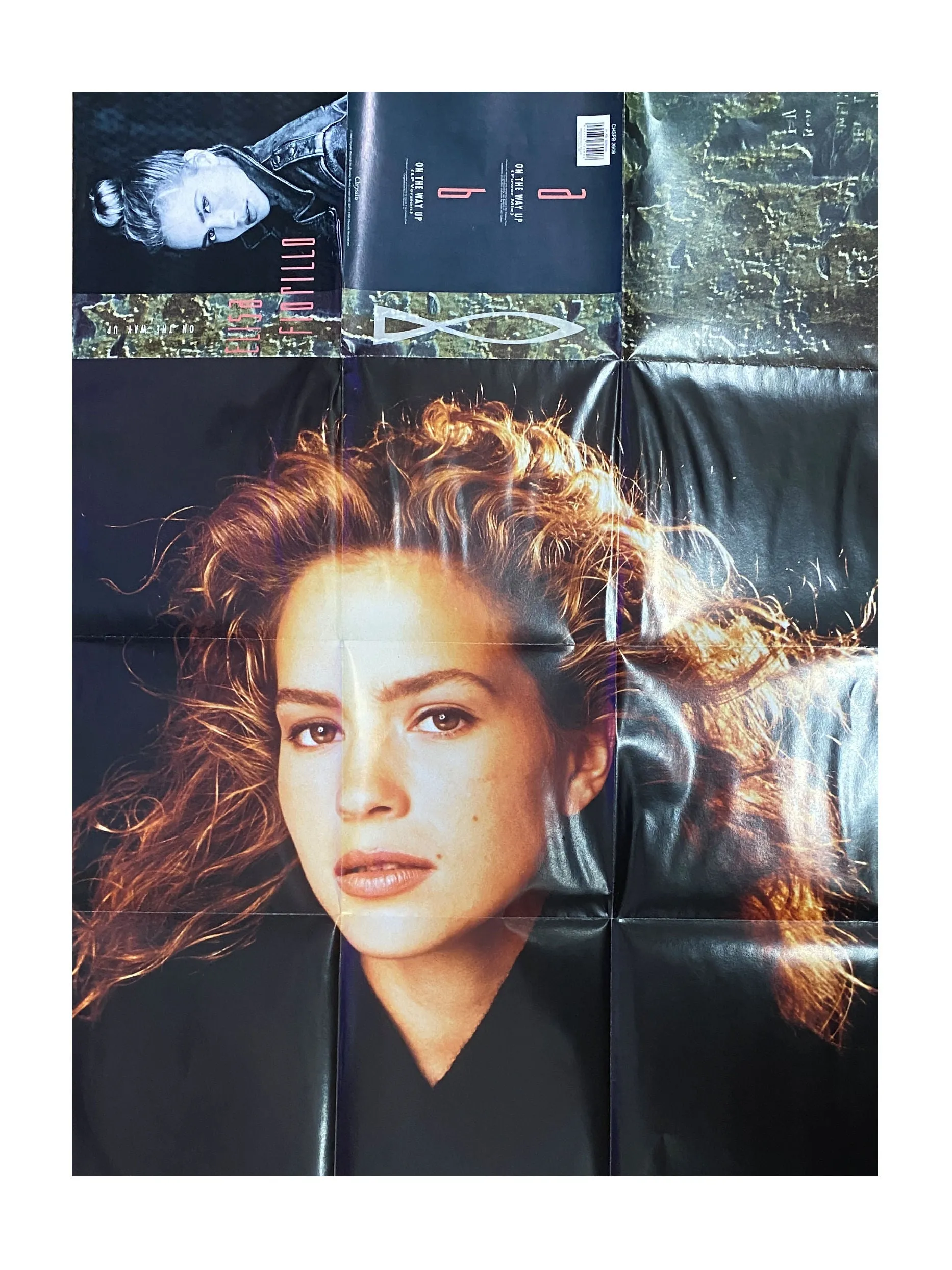 Prince Elisa Fiorillo On The Way Up 7 Vinyl Single 1990 Poster Bag UK Prince Written