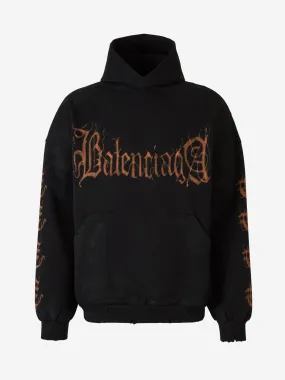 Printed Balenciaga Hoodie